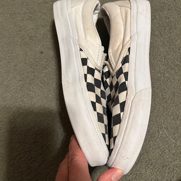 Vans Classic Checkerboard Skate Shoes Size  6.5 - Picture 2 of 7